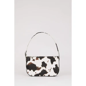 Kadın Suni Deri Desenli Omuz Çantası E2829AXNS