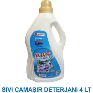 Sıvı Çamaşır Deterjanı Renkli ve Beyazlar 4 lt