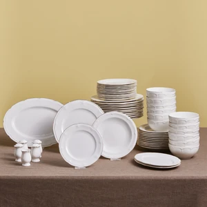 Bone Collection Tobias 56 Parça 12 Kişilik Yemek Takımı Gold