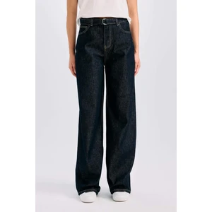 Wide Leg Fit Geniş Kalıp Yüksek Bel Geniş Paça Uzun Jean Pantolon E1005AX24WN