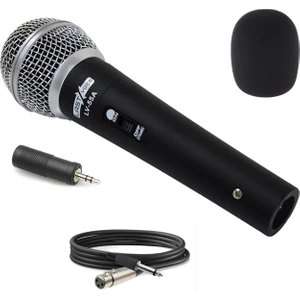 LV-55A Dinamik Kablolu El Mikrofon Seti