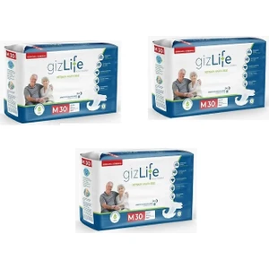 Gızlıfe Yetişkin Hasta Bezi Bel Bantlı Orta Boy Medium 90 Adet