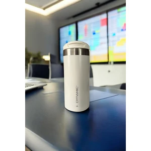 Paslanmaz Çelik Termos Siyah/krem 350ML