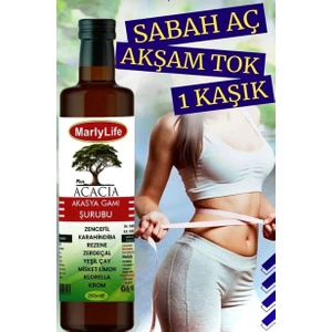 Marly Life Akasya Gamı Şurubu 250 ml – Doğal Bitkisel Destek, Sindirim Rahatlatıcı ve Bağışıklık Dostu