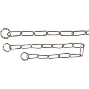 Köpek Paslanmaz Çelik Zincir Boyun Tasma 50cm 3mm
