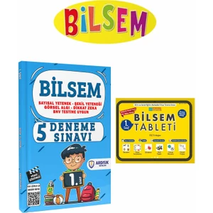 1. Sınıf Bilsem Deneme Sınavı + 1. Sınıf Bilsem Tablet Kitabı