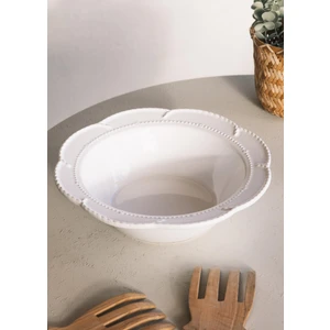The Mia Grande Salata Kasesi Beyaz 31X9 cm GRD0015