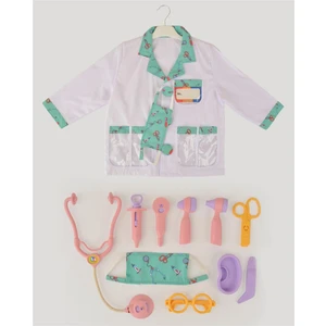 Let's Be Child LC Pembe Doktor Seti ve Çocuk Kostümü