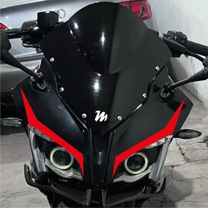Bajaj RS200 2'li Ön Kafa Sticker Etiket Modeli Kırmızı