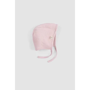 Little Gusto Kapitone Pembe Ingiliz Bebek Şapka