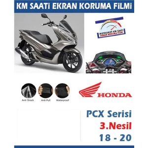 Honda Pcx 3.nesil 2018-2020 Motosiklet Ekran Km Koruyucu