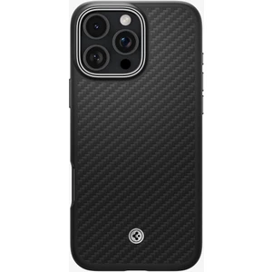 iPhone 16 Pro Max Kılıf Enzo Aramid Black Silver - ACS08017