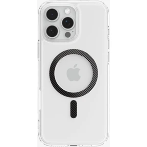 iPhone 16 Pro Max ince MagSafe Kılıf Ultra Hybrid Sararma Karşıtı DuraClear™ Hava Kanalı Teknolojisi™ Askeri Sınıf Koruma MagFit Carbon Fiber Şeffaf Kapak - ACS08000