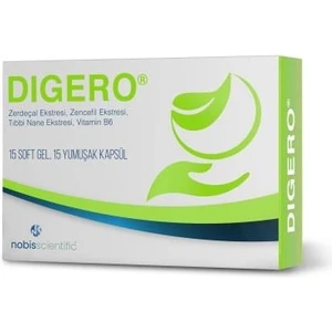 Nobis Scientific Digero 15 Kapsül Zerdeçal Ekstresi İçerikli