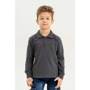 Gold Class Kidswear Gömlek Yaka Erkek Çocuk Sweatshirt