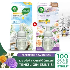 Air Wick Elektrikli Oda Kokusu Yedek Şişe Kış Masalı + Temizliğin Esintisi