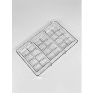 Polikarbon Dubai Çikolata Kalıbı 3 Lu (210 Gr)