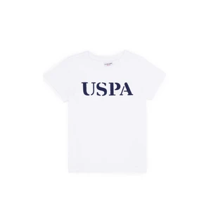 U.S. Polo Assn. Erkek Çocuk Beyaz Tişört Basic 50263028-VR013
