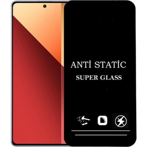 Xiaomi Redmi Note 13 Pro Anti Statik Ekran Koruyucu Toz Tutmayan Kırılmaz Cam