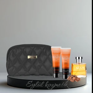 Shooter's Man Erkek Parfümü EDP 100 ml + After Shave Balm +Duş Jeli  Çantalı Set