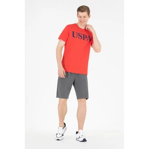 U.S. Polo Assn. Erkek Antrasit Melanj Şort (Örme) 50263258-VR081