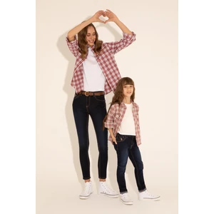 U.S. Polo Assn. Kız Çocuk Koyu Mavi Pantolon (Jean) 50266554-DN0023
