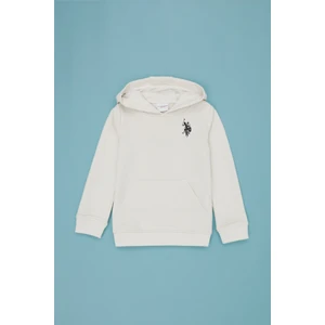 U.S. Polo Assn. Çocuk Taş Basic Kapüşonlu Sweatshirt 50276086-VR049
