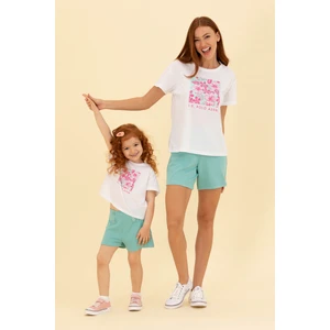 U.S. Polo Assn. Çocuk Mint Örme Şort 50265398-VR090