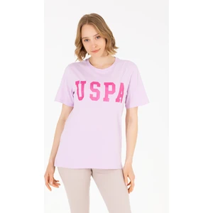 U.S. Polo Assn. Kadın Manolya Tişört Basic 50262658-VR211