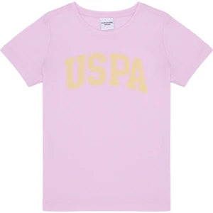 U.S. Polo Assn. Kız Çocuk Manolya Tişört Basic 50264332-VR211
