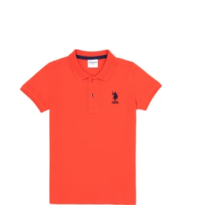 U.S. Polo Assn. Erkek Çocuk Kırmızı Tişört Basic 50262958-VR213