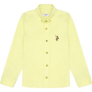 U.S. Polo Assn. Erkek Çocuk Citron Gömlek Basic 50263107-VR168