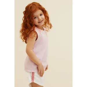 U.S. Polo Assn. Kız Çocuk Manolya Tişört 50263692-VR211