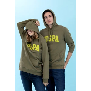 U.S. Polo Assn. Erkek Haki Sweatshirt 50273736-VR027