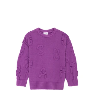 U.S. Polo Assn. Kız Çocuk Menekşe Kazak /Triko 50271870-VR037