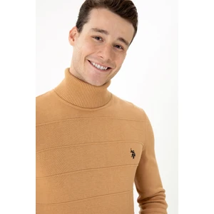 U.S. Polo Assn. Erkek Kum Melanj Kazak /Triko 50277116-VR123