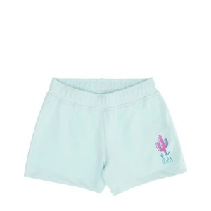 U.S. Polo Assn. Kız Çocuk Nil Şort (Örme) 50270089-VR083