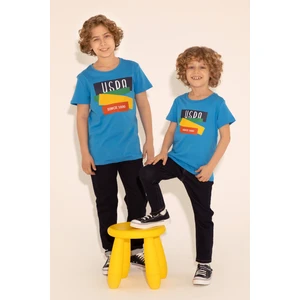 U.S. Polo Assn. Erkek Çocuk Koyu Mavi Pantolon (Jean) 50288530-DN0023