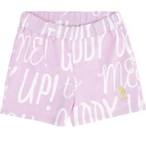 U.S. Polo Assn. Kız Çocuk Manolya Şort (Örme) 50265382-VR211