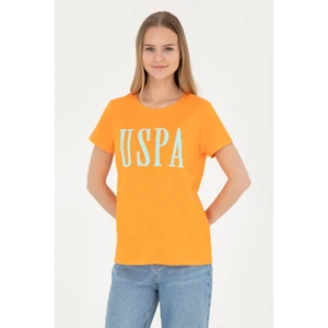 U.S. Polo Assn. Kadın Turuncu Tişört 50285843-VR051