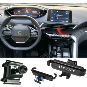 Peugeot 3008 Araca Özel Telefon Tutacağı 2016 Sonrası Uyumlu