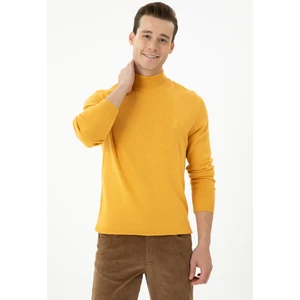 U.S. Polo Assn. Erkek Hardal Kazak /Triko 50269007-VR072