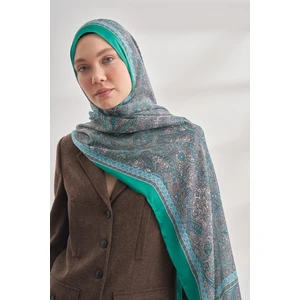 Etro Desen Şal 6036-BENETTON