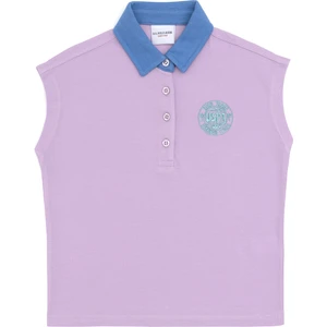 U.S. Polo Assn. Kız Çocuk Lila Tişört 50288435-VR034