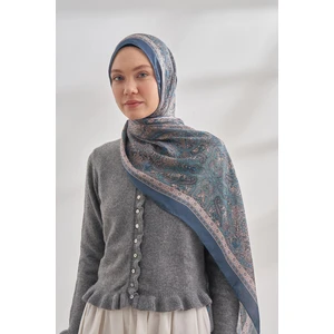 Etro Desen Şal 6036-ZÜMRÜT