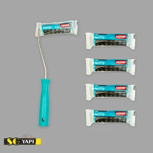 Kadife Rulo 10 cm + 4 Yedek Rulo