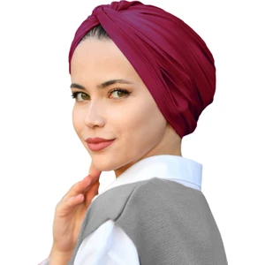 Burgulu Bone - Tesettür Bone - Bone Eşarp- Hazır Bone Şal- Tasarım Bone Modelleri