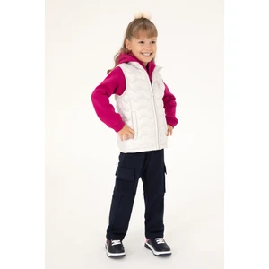 U.S. Polo Assn. Kız Çocuk Taş Yelek (Dokuma) 50293912-VR049