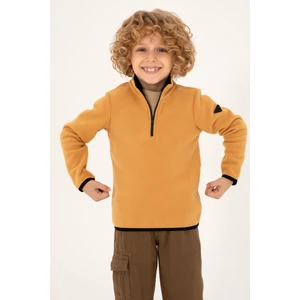 U.S. Polo Assn. Erkek Çocuk Camel Sweatshirt 50298060-VR015