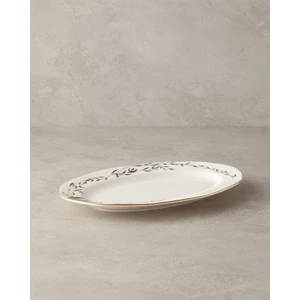 English Home Hera Porselen Kayık Tabak 25 cm Gold